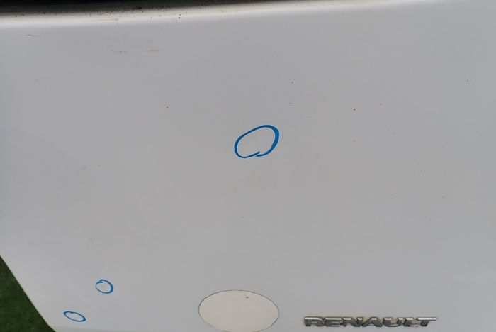 RENAULT KANGOO II 08- Tür rechts hinten heck