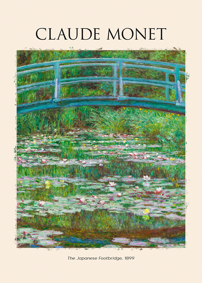 

Claude Monet Most Japoński Plakat 30x40cm #412