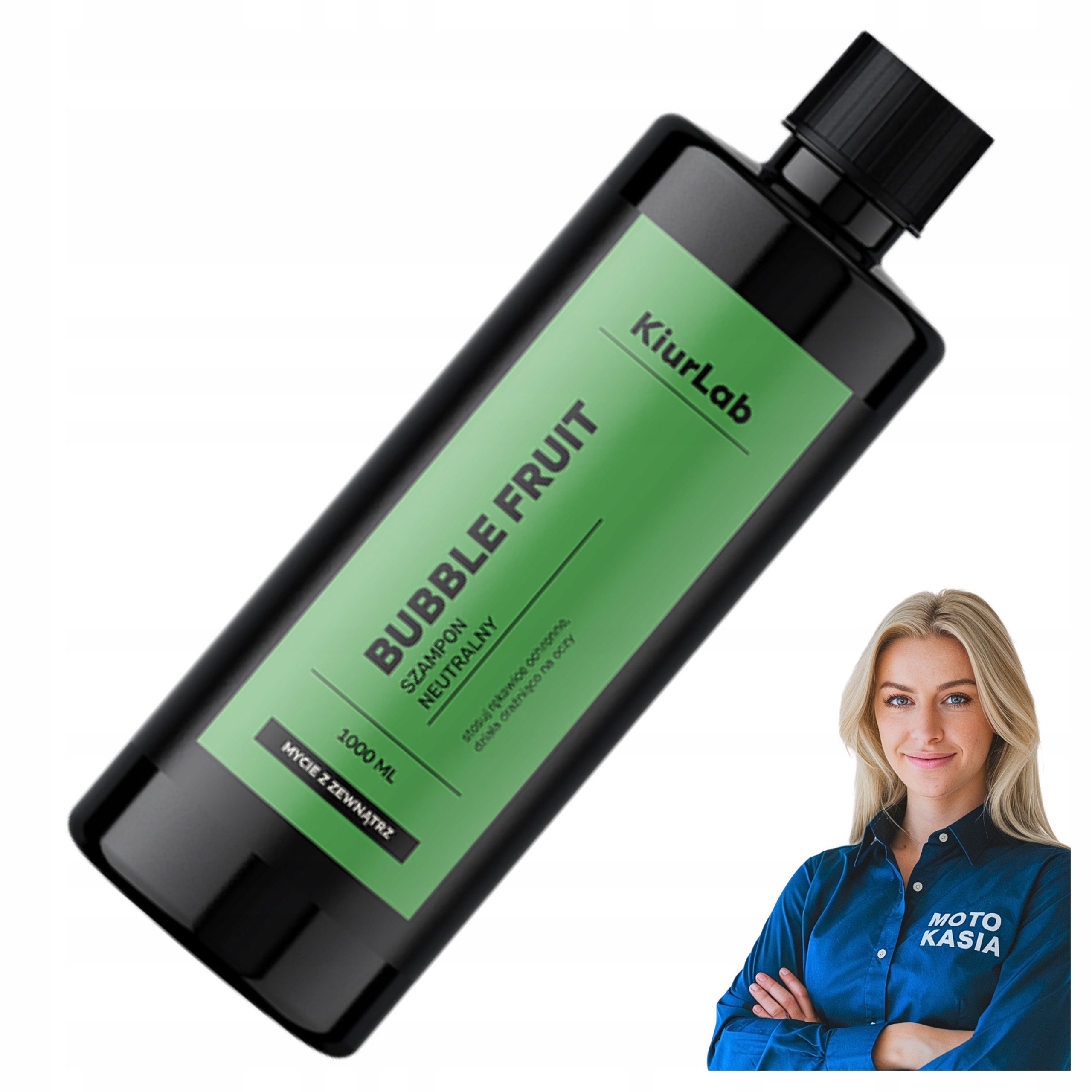 Szampon do mycia auta Kiurlab Bubble Fruit 1000ml neutralne pH koncentrat