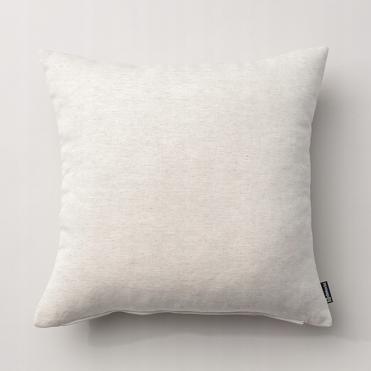 Povlak na polštář 50x50 přírodní, plátnová vazba