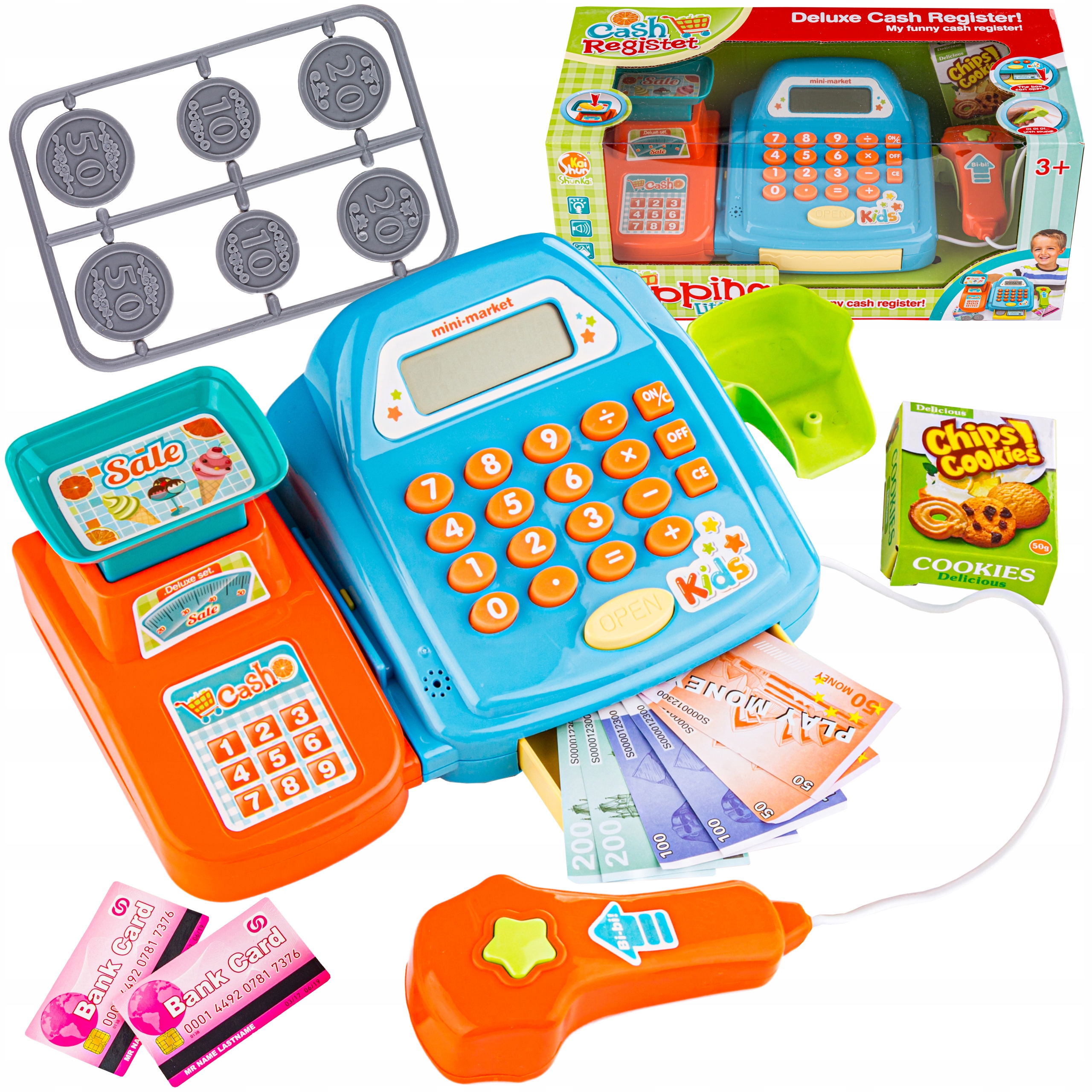 

Kasa Fiskalna Sklepowa Kalkulator Skaner Akcesoria