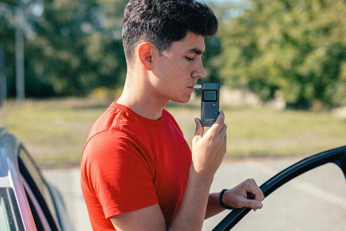 Alkomat BACscan 9000 Professional ustniki Color gray