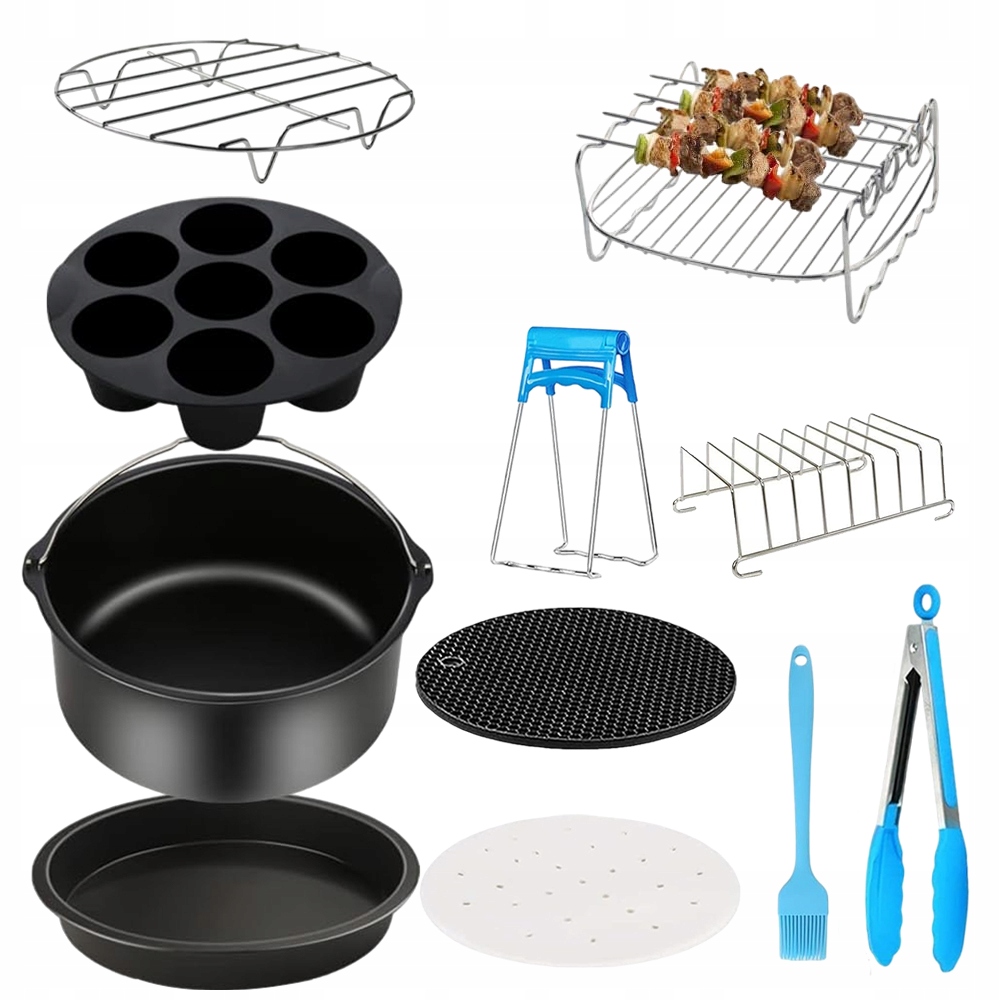 Příslušenství K Beztukové Fritéze Air Fryer Sada 11 Kusů