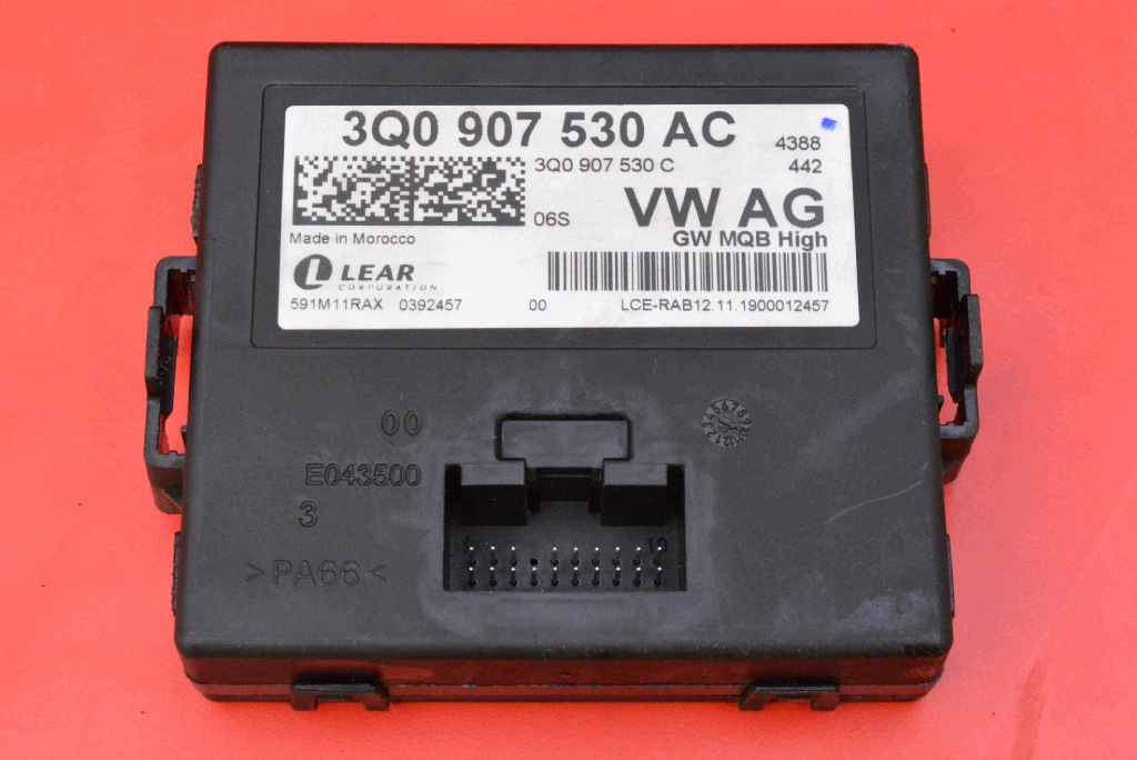 control unit module GATEWAY 3Q0907530AC SKODA OCTAVIA 3 III 2.0 TDI 150KM 17-20