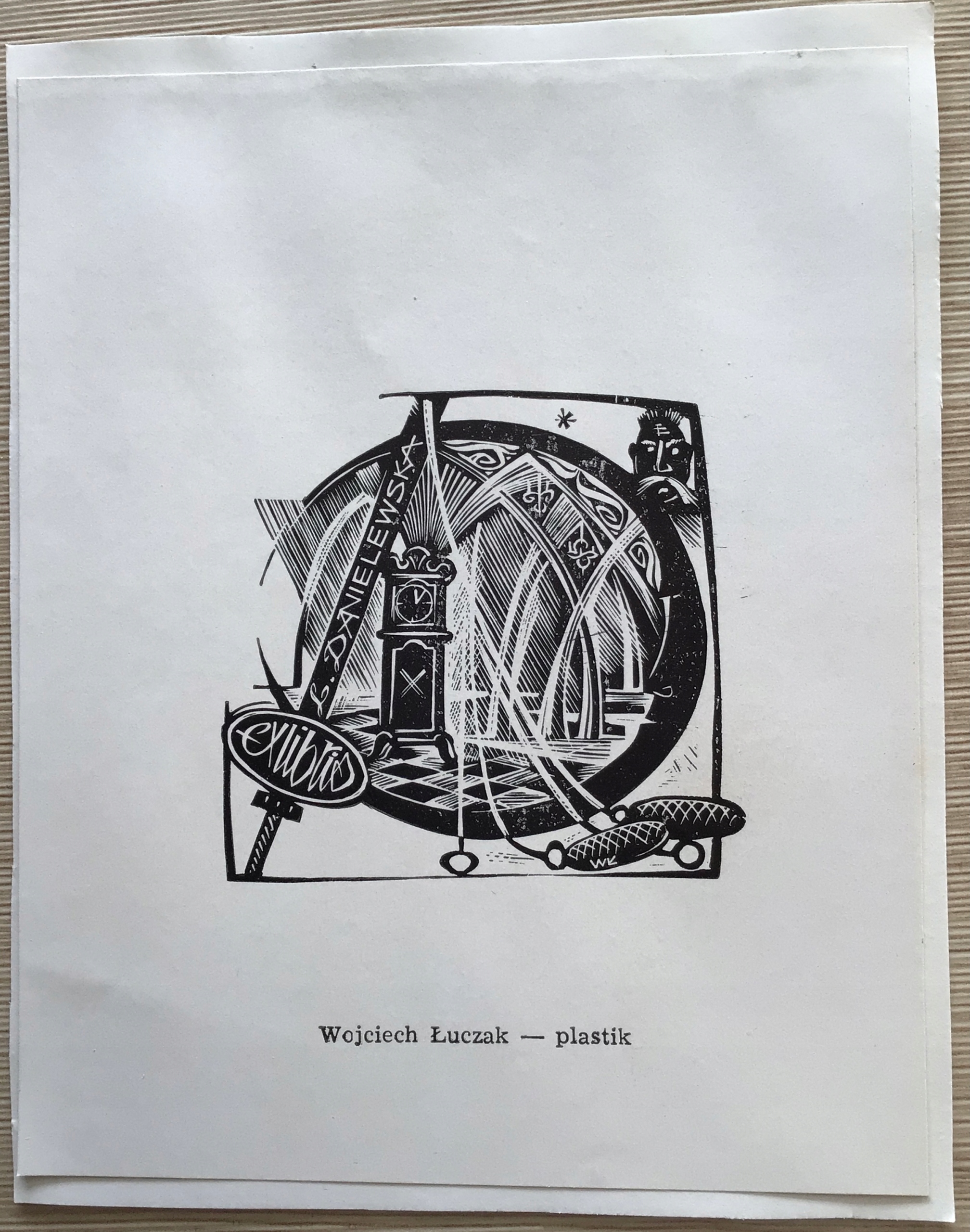 Ex-libris Wojciech Łuczak