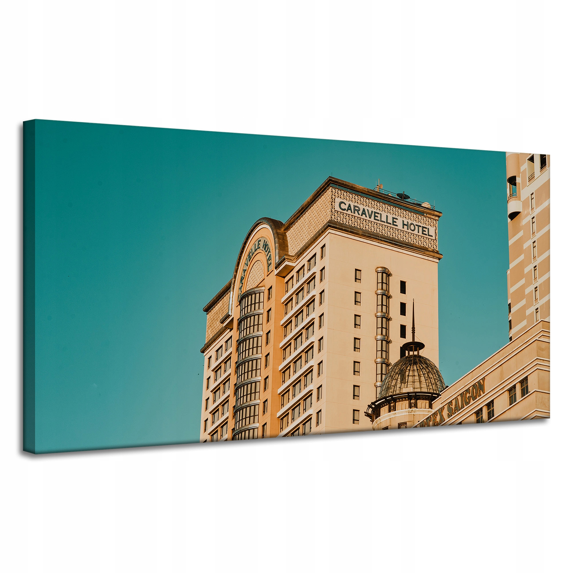 Obrazy na plátně Architektura Hotel Město 120x60