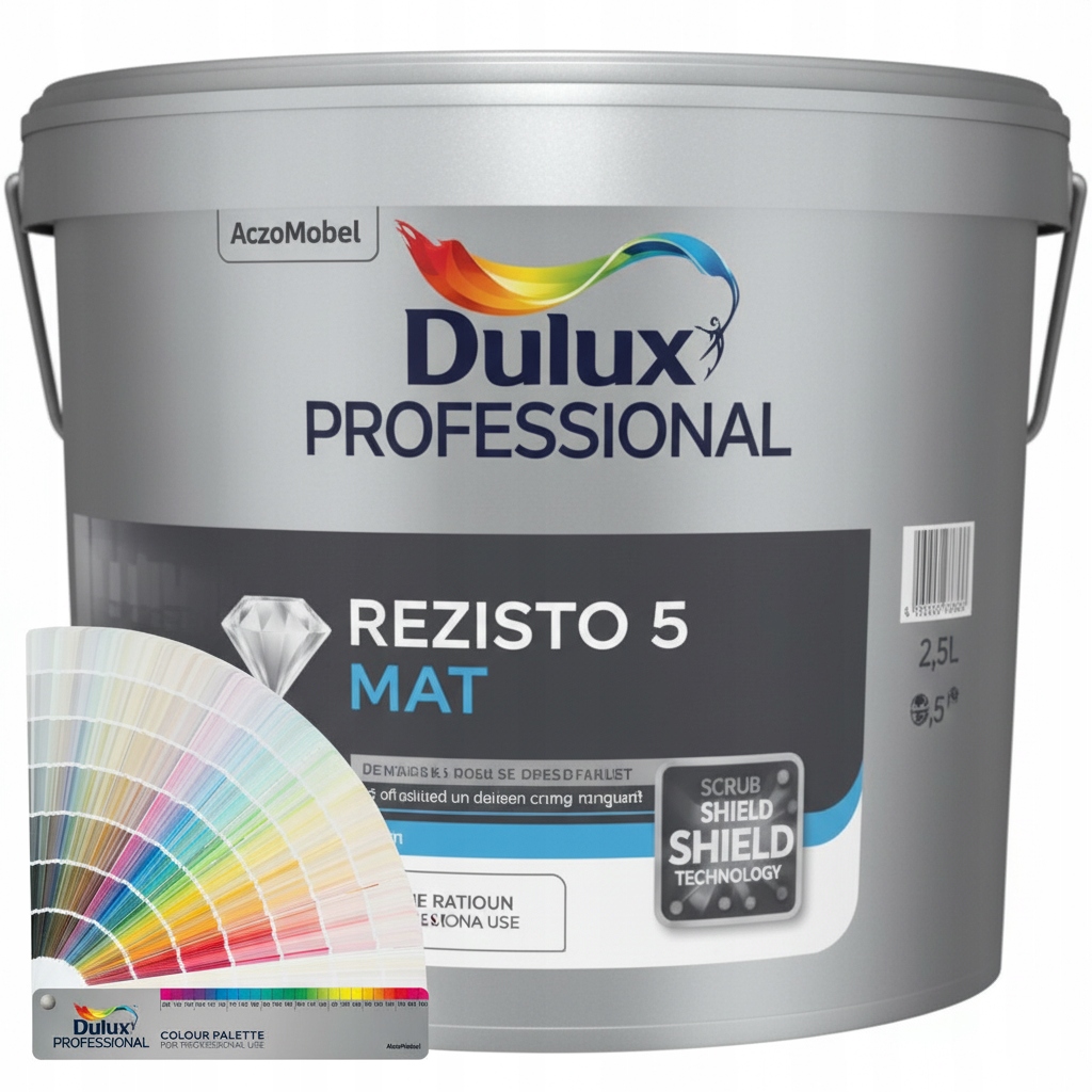 Barva na stěny Professional Dulux Rezisto 5 9 L, barva Easy Care
