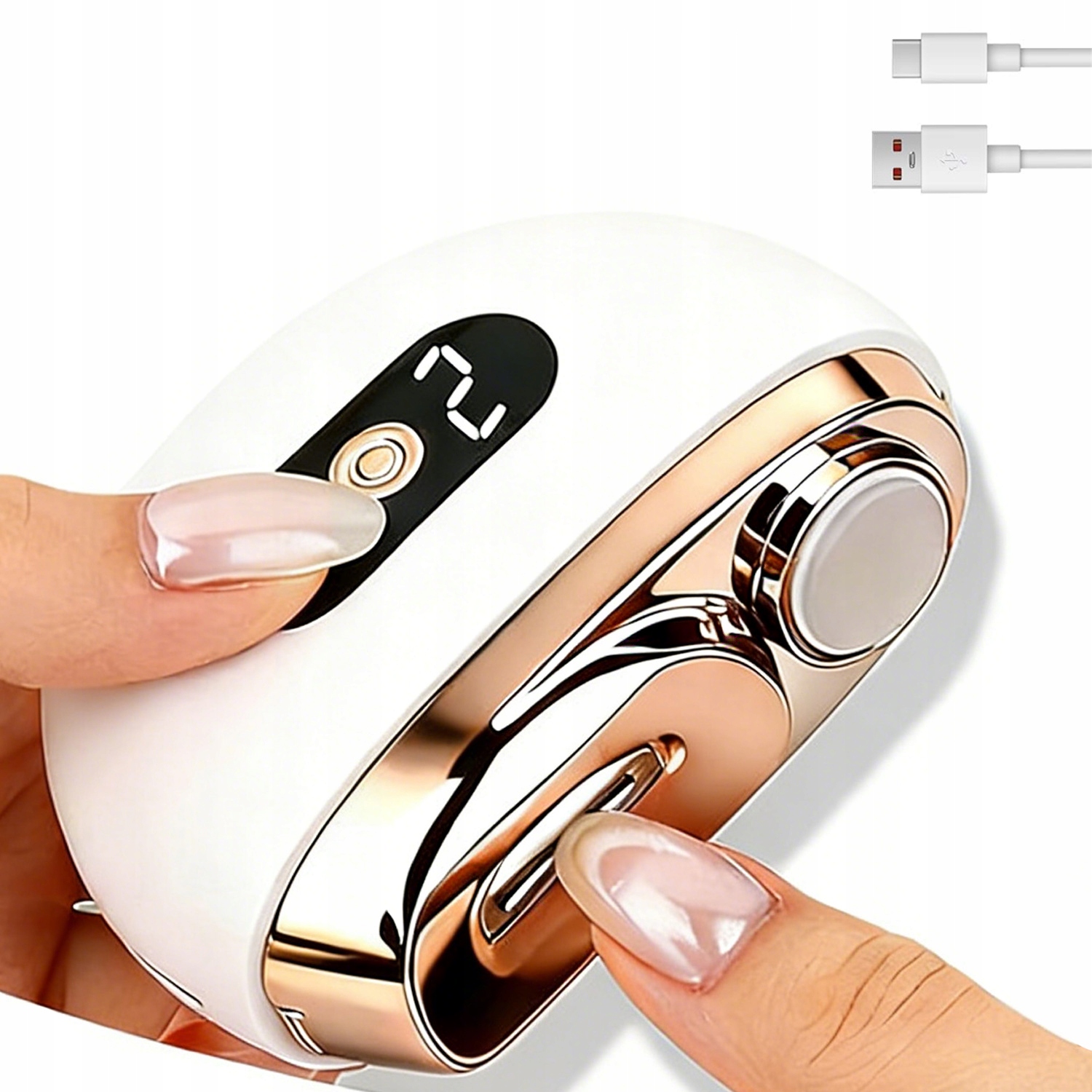 Elektrická kleštička na nehty s 3-rychlostním Led displejem