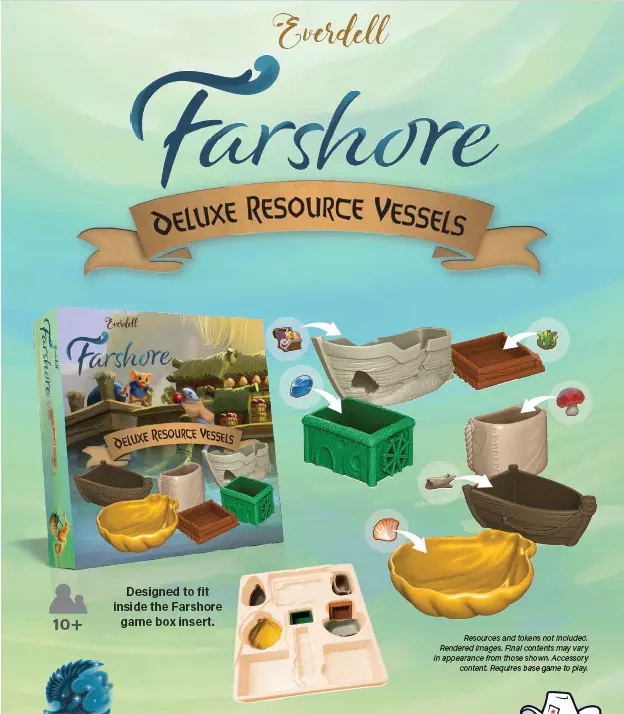 Farshore: Deluxe Resource Vessels Plastikowe Pojemniki Na Zasoby