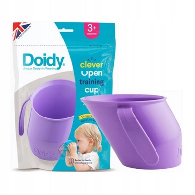 

Doidy Cup Kubek Krzywy Pochyły do Nauki Picia 3m+