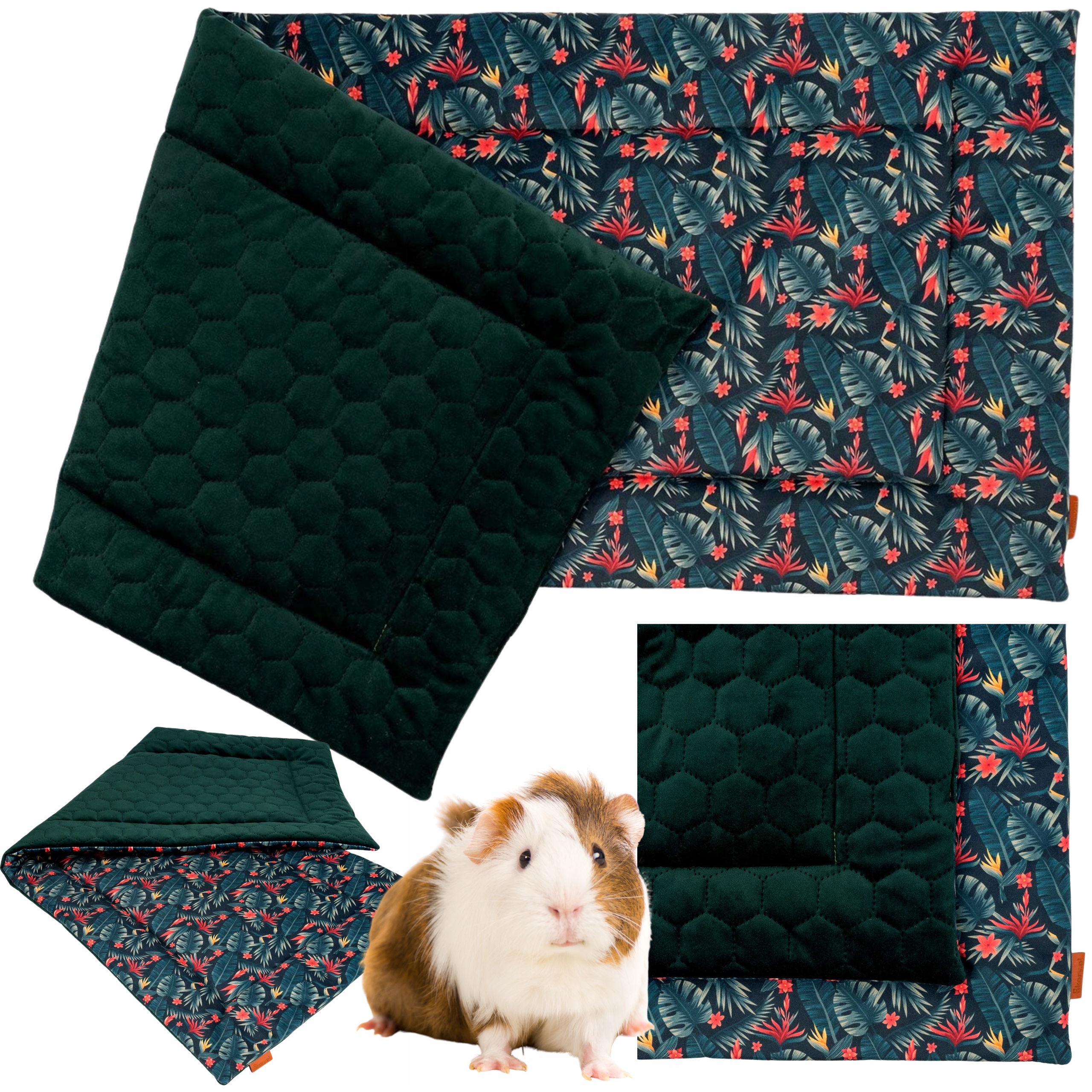 Levně Podložka Matrace do klece pro osmáky degu fretku, ježka 92x47cm Ukory Barevná