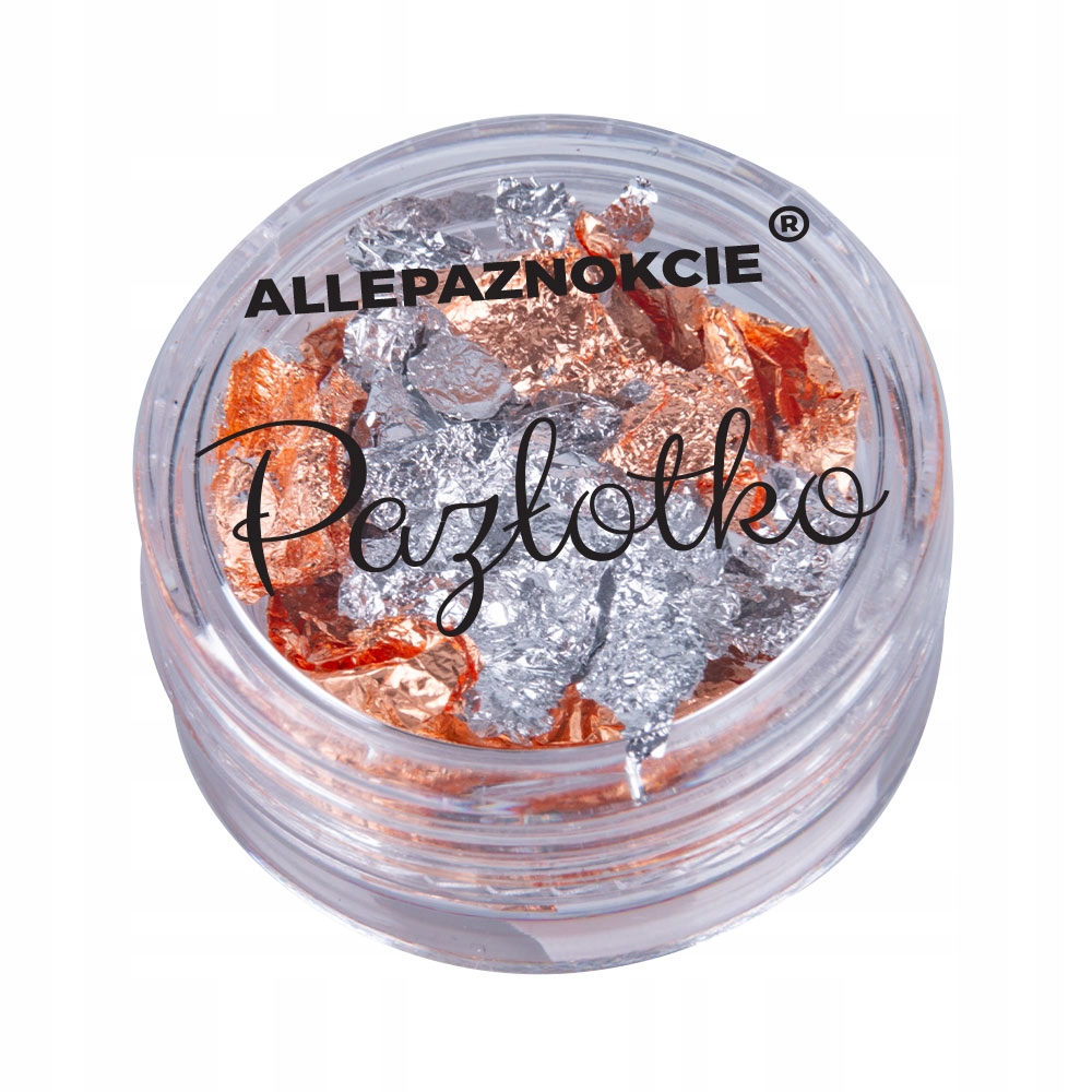 OZDOBA PAZŁOTKO CIENKA FOLIA PŁATKI DO ZDOBIEŃ MIX KOLORY Rodzaj Pyłek