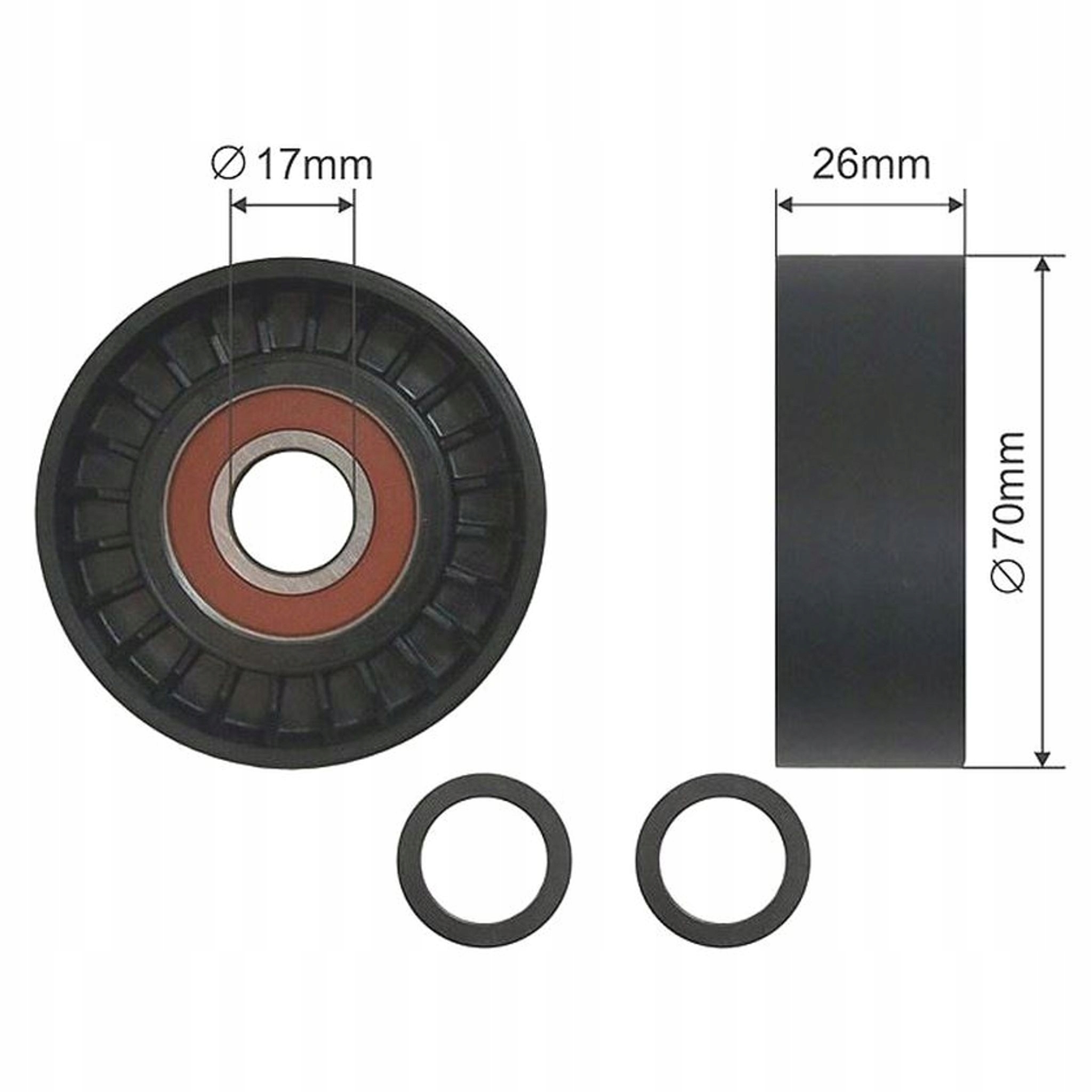 Váleček Napínáku Pásu Micro Bmw 3 E46 2.0D 2001-2006