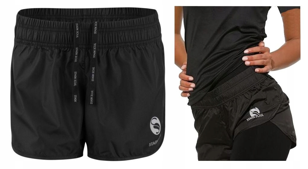 Spodenki Damskie Stark Vital Krótkie sportowe treningowe Fitness r.L