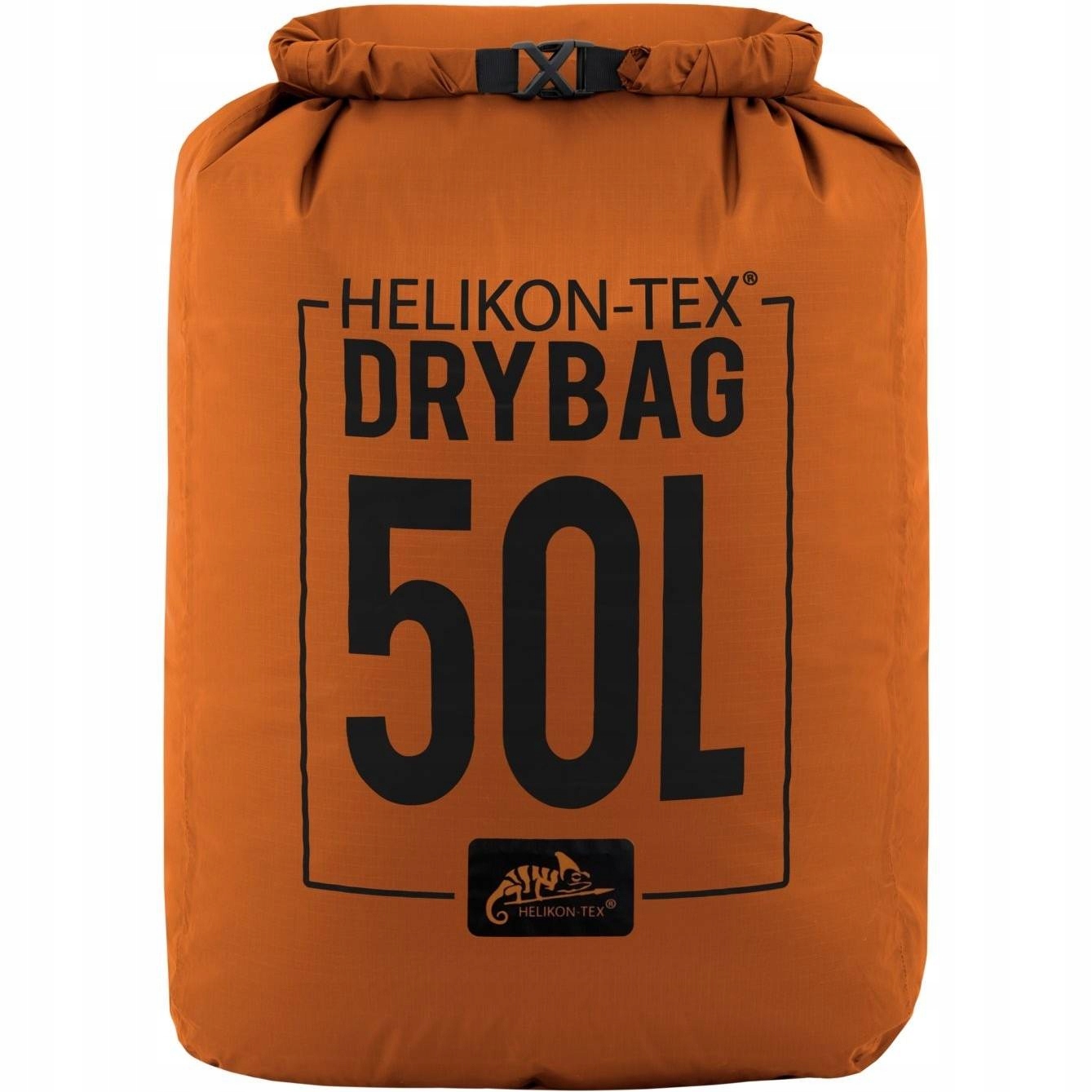 Worek Wodoszczelny Arid Dry Sack Średni Medium Orange Black Helikon 50L