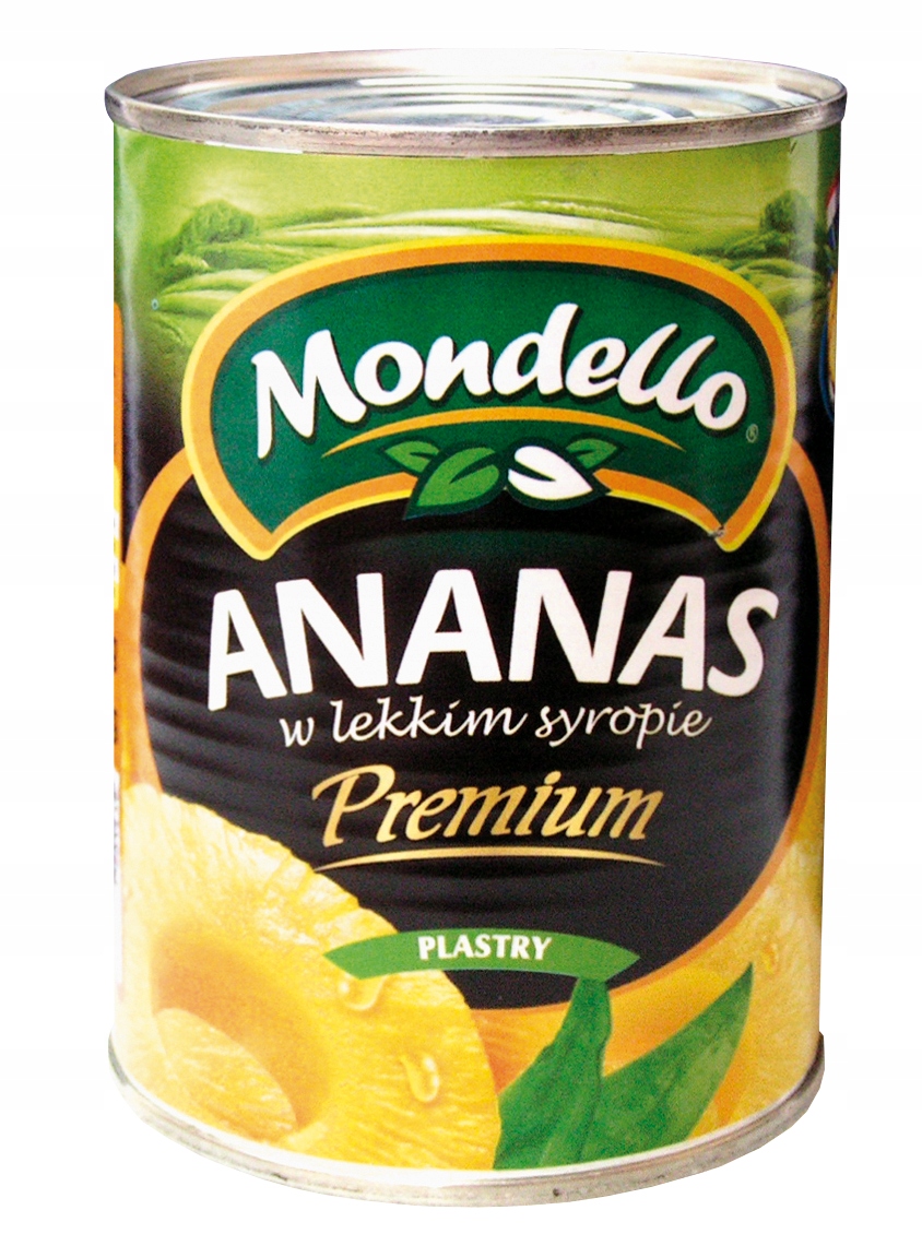 Levně Ananas Mondello Plátky 565 G