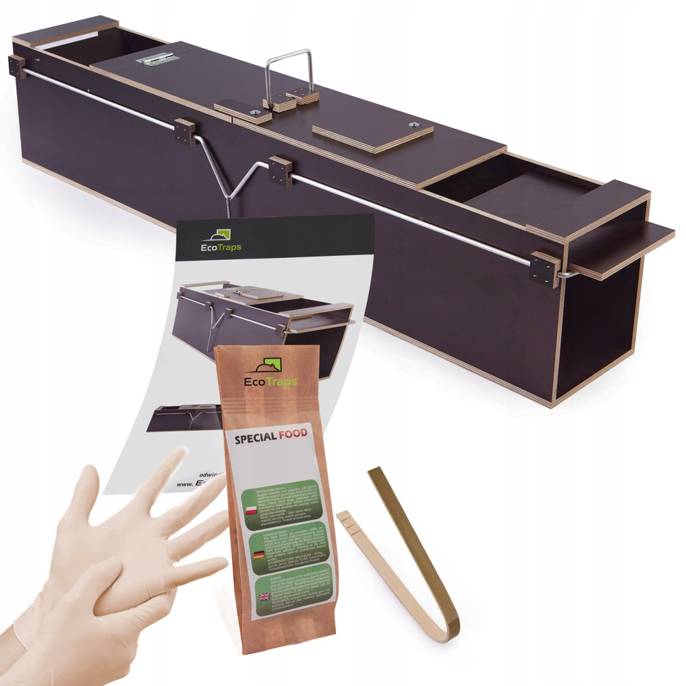 Profesjonalna żywołapka na kuny EcoTraps – PT119