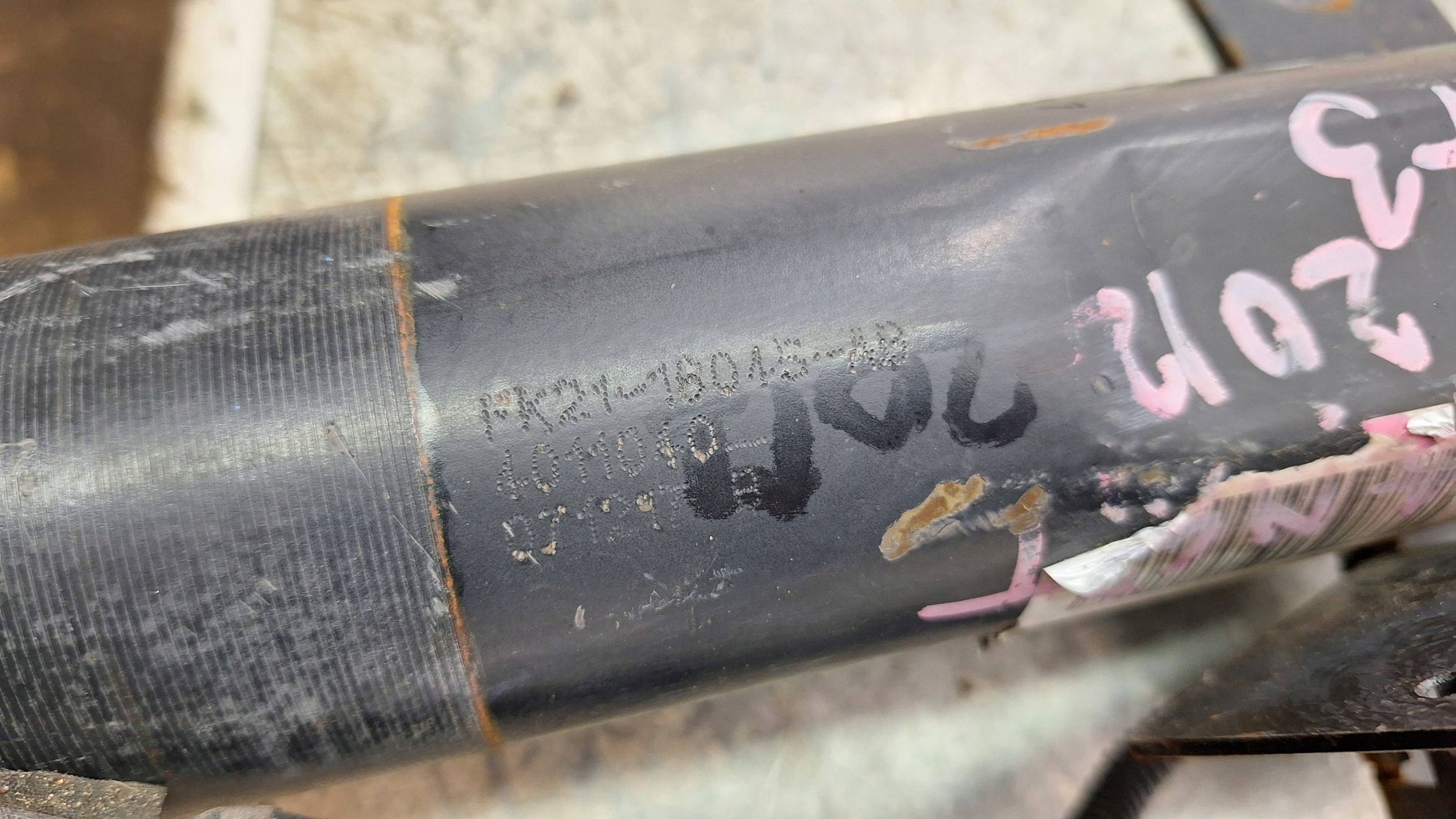 shock absorber right front FK21-18045-AB FORD TRANSIT CUSTOM MK8 LIFT