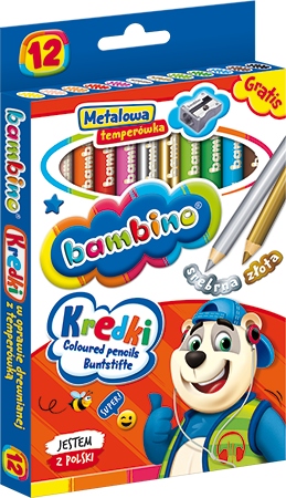 

Kredki ołówkowe Bambino