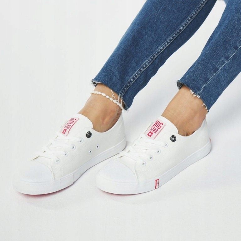 BUTY DAMSKIE BIG STAR TRAMPKI TENISÓWKI SPORTOWE Oryginalne opakowanie producenta pudełko