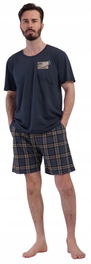 Pánské Velké Pyžamo Série Plus Size, Velká Velikost 5XL