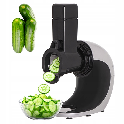 WYCISKARKA WOLNOOBROTOWA 3W1 MASZYNKA DO MIĘSA, SZATKOWNICA / TARKA Funkcje bieg wsteczny