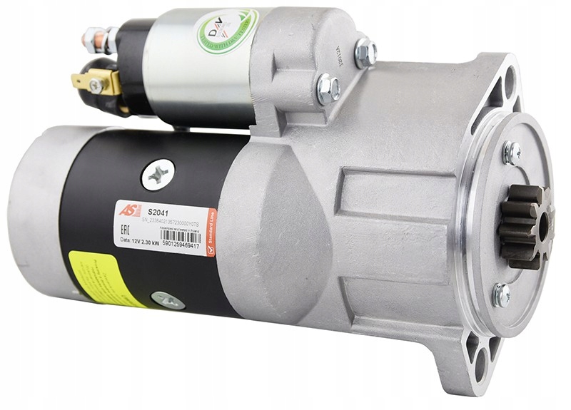 Startér, vysokozdvižný vozík, motor Yanmar 4TNE98