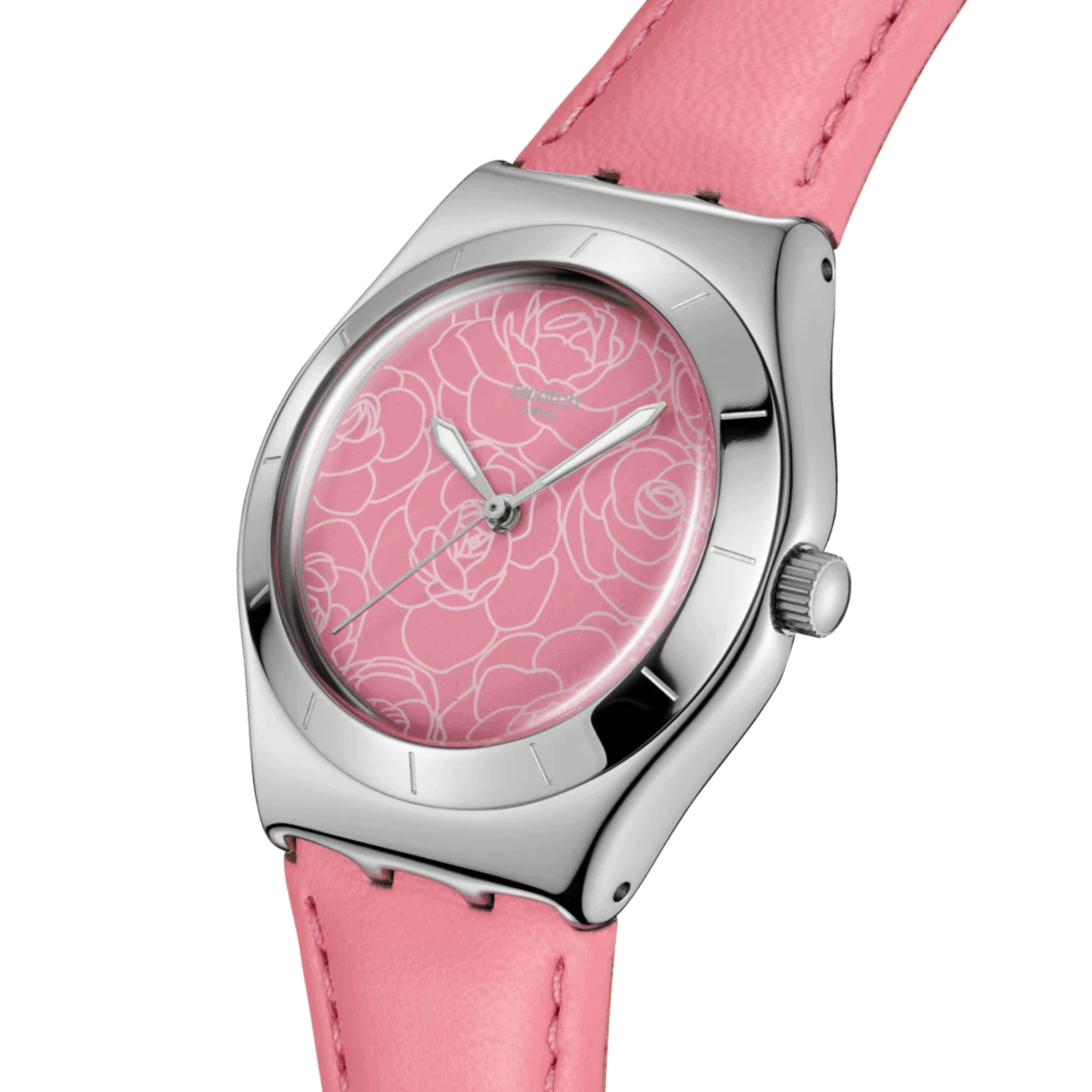 Zegarek Swatch Pink Petal Promise różowy stalowy YLS234 Unisex Nowy