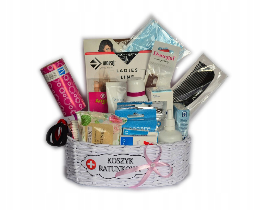Záchranný koupelnový koš pro ženy Plný
