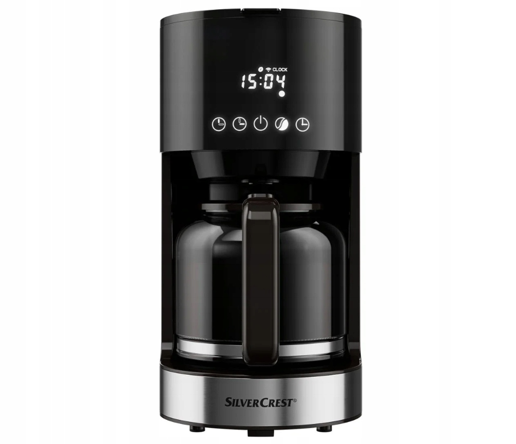 Inteligentny ekspres do kawy Silvercrest Skms 900 A1, Smart Home czarny
