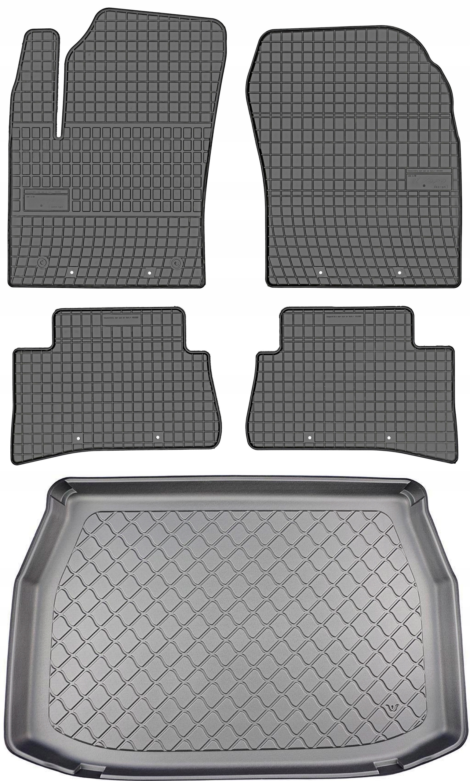 

Toyota C-hr Hybryda Suv 2019- Dywaniki z matą