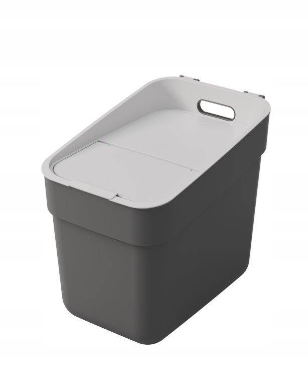 Levně Koš na odpad Curver Ready To Collect 20L tmavě šedý, recykl. plast