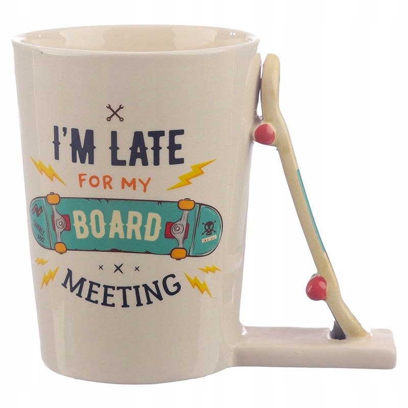 

Ceramiczny kubek Deskorolka Skateboard