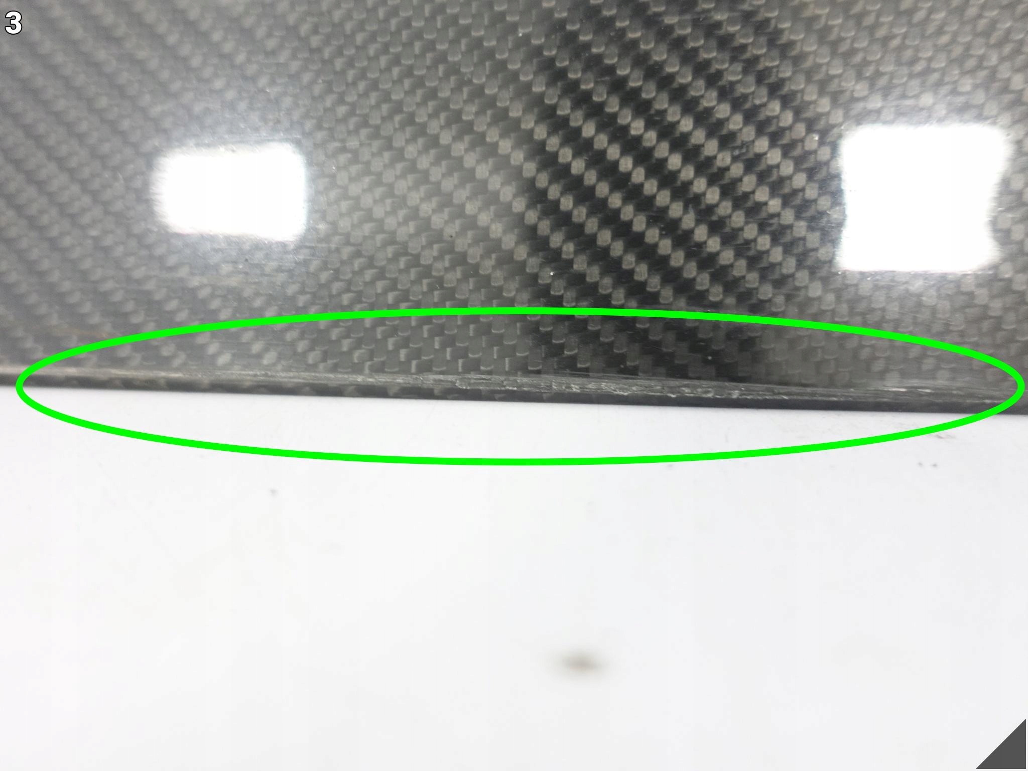 AUDI E-TRON GT 4J3 20-24 moulding cover cap door front right CARBON