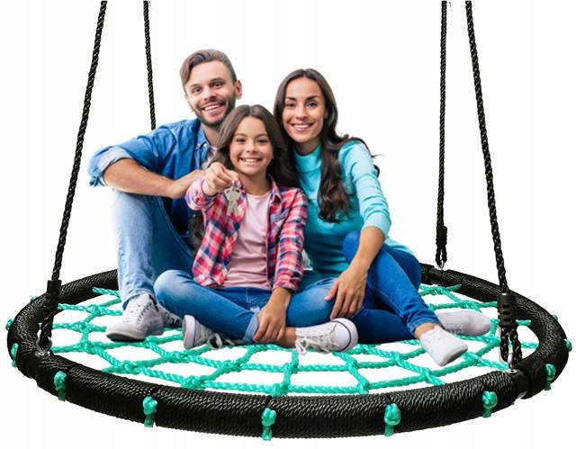 КАЧЕЛИ ВОРОНЬЕ ГНЕЗДО ИЗ ВЕРЕВКИ 120 см до 150 кг ZPI