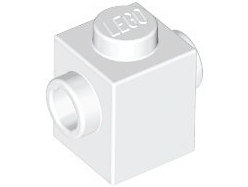 

Lego 47905 klocek z wypustkami 1x1 biały 1 szt N