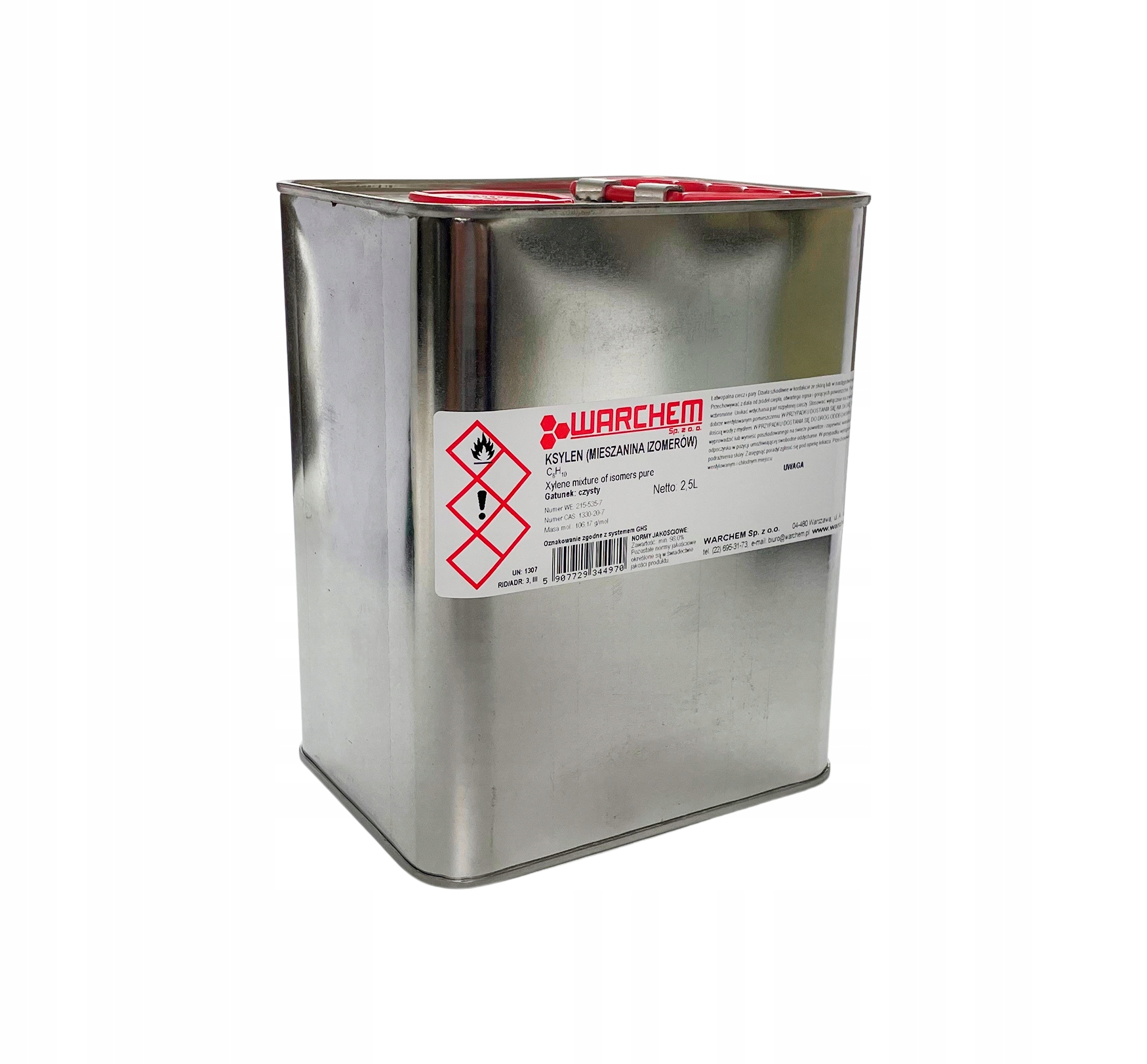 Ksylen (mieszanina izomerów) czysty 2.5L
