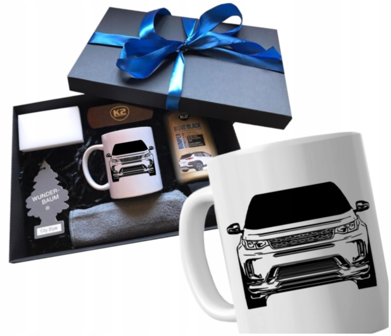 Sada Dárek k narozeninám a jmeninám pro řidiče auta Land Rover