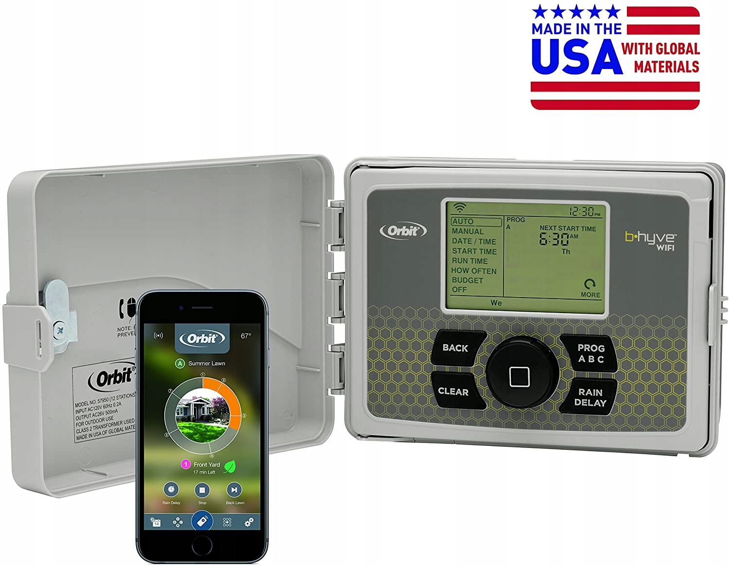 Sterownik Orbit 6 sekcji B-hyve WiFi