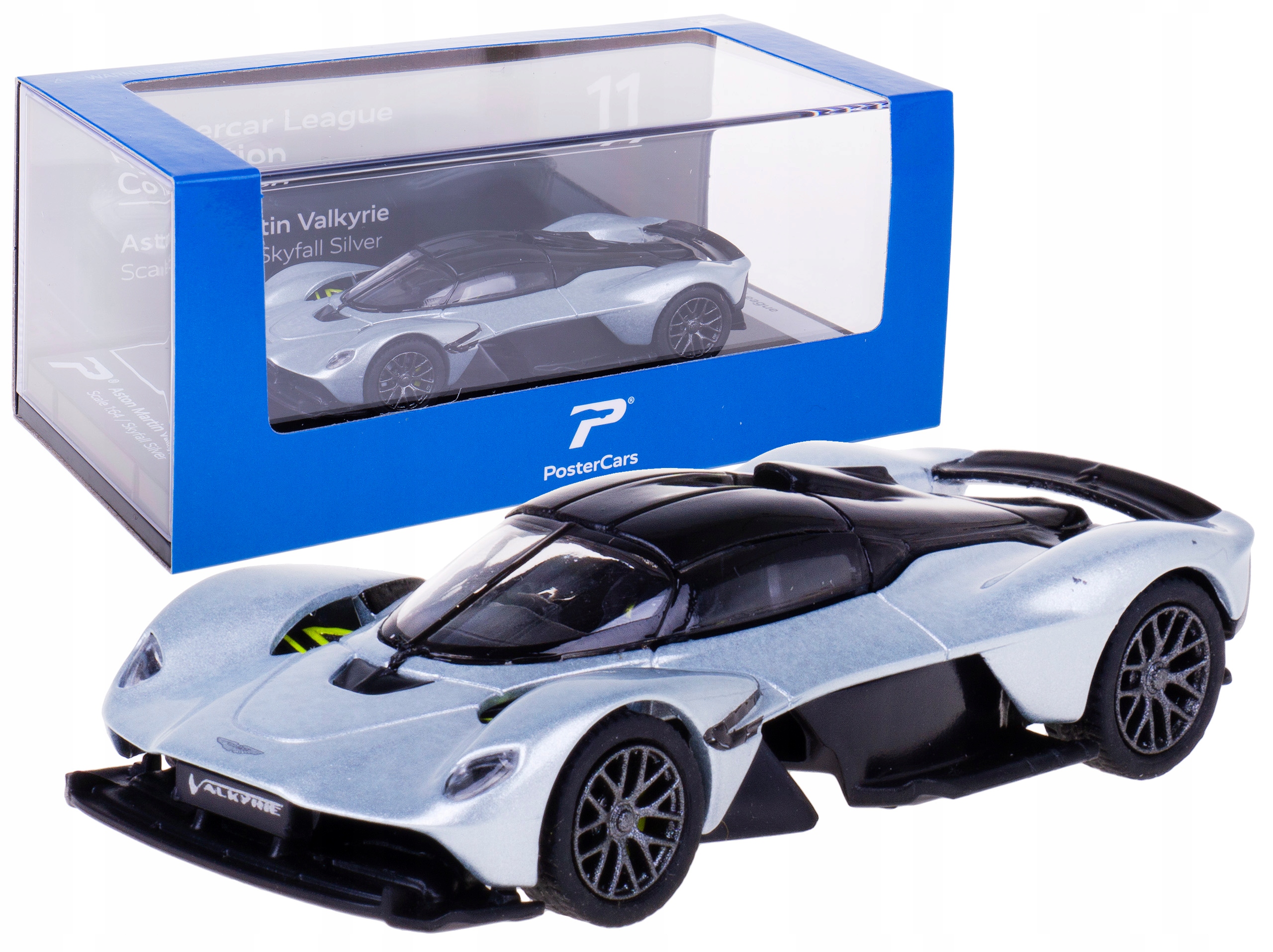 

Aston Martin Valkyrie Model Metal 1:64 Box 11 Sreb
