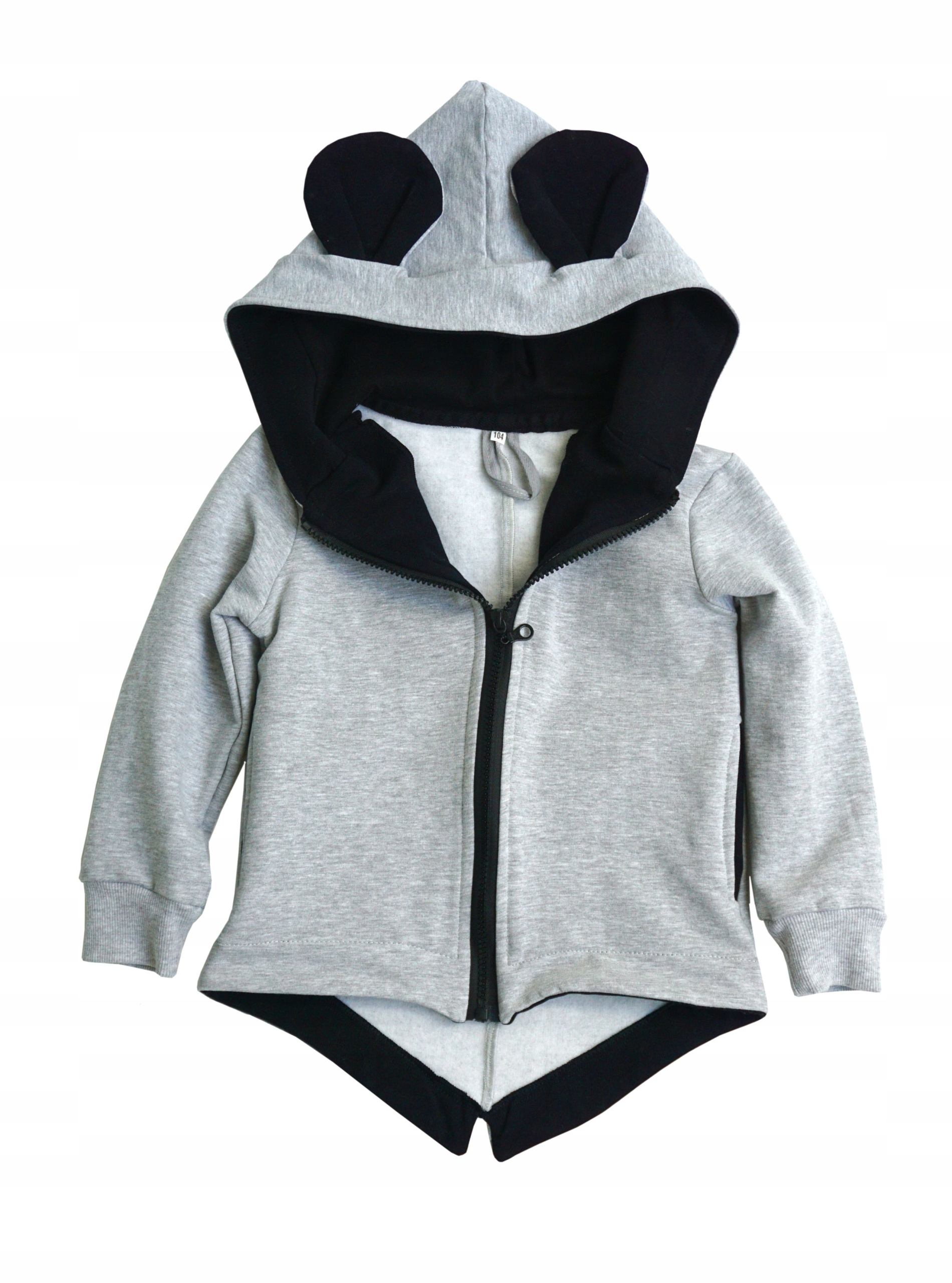 

Fr Mysz Ciepła Bluza Z Uszami Produkt Polski 92