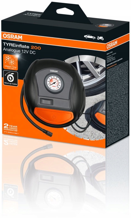 Osram Kompresor samchodowy do Opon TYREInflate 200 Producent code OTI200