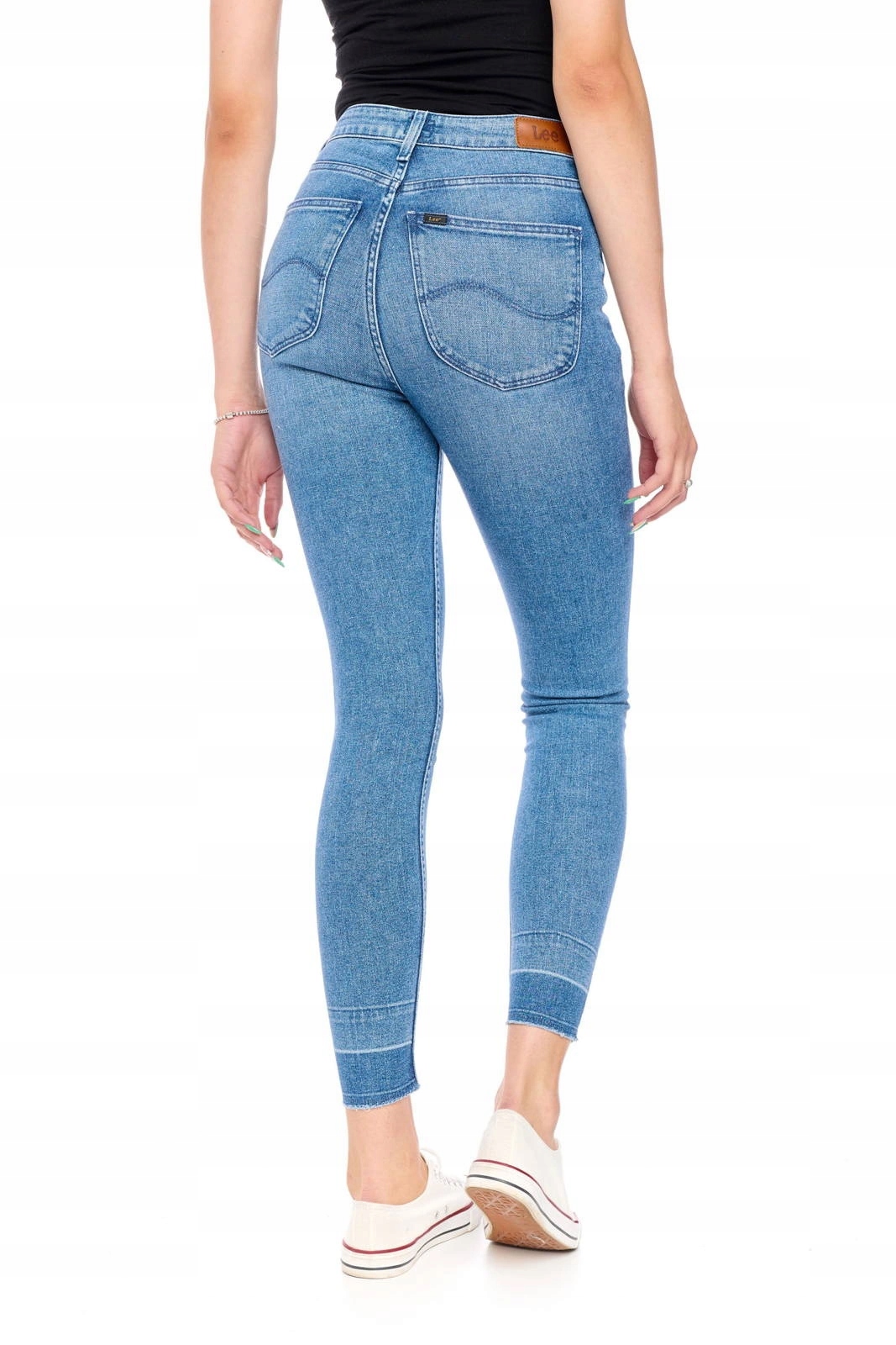 Damskie spodnie rurki Lee Scarlett Fresh Blue L526DIAL 32/31