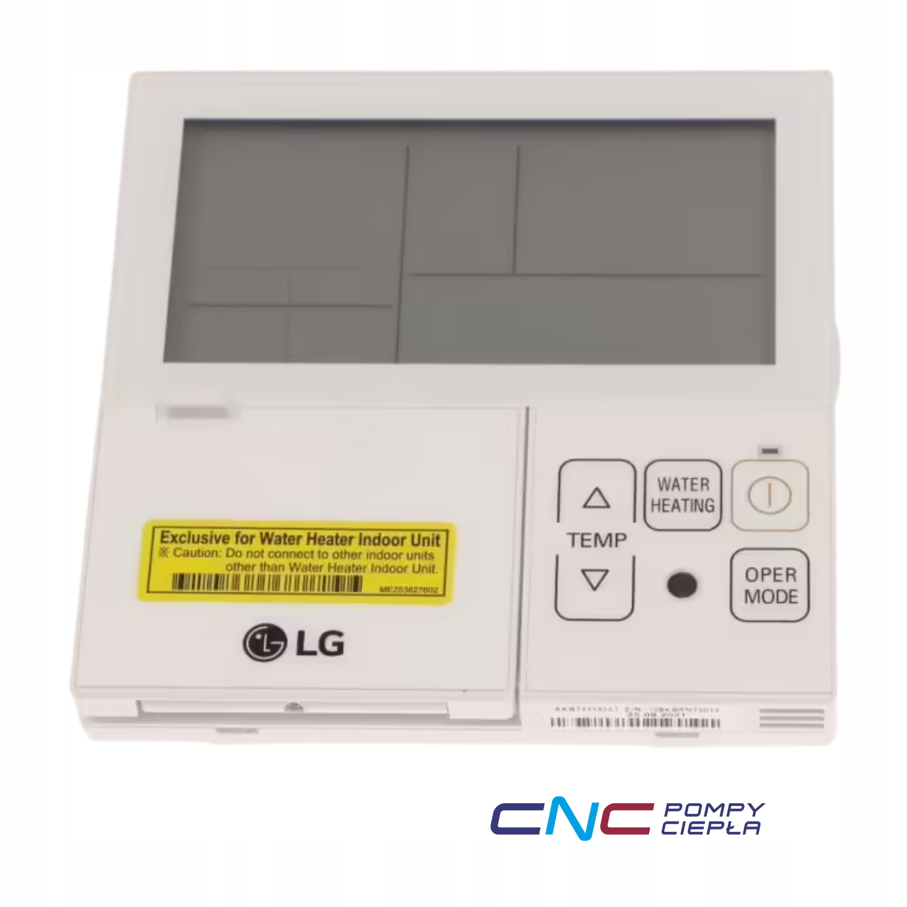 Pilot tepelného čerpadla Lg AKB74415301 diaľkové ovládanie remote controller