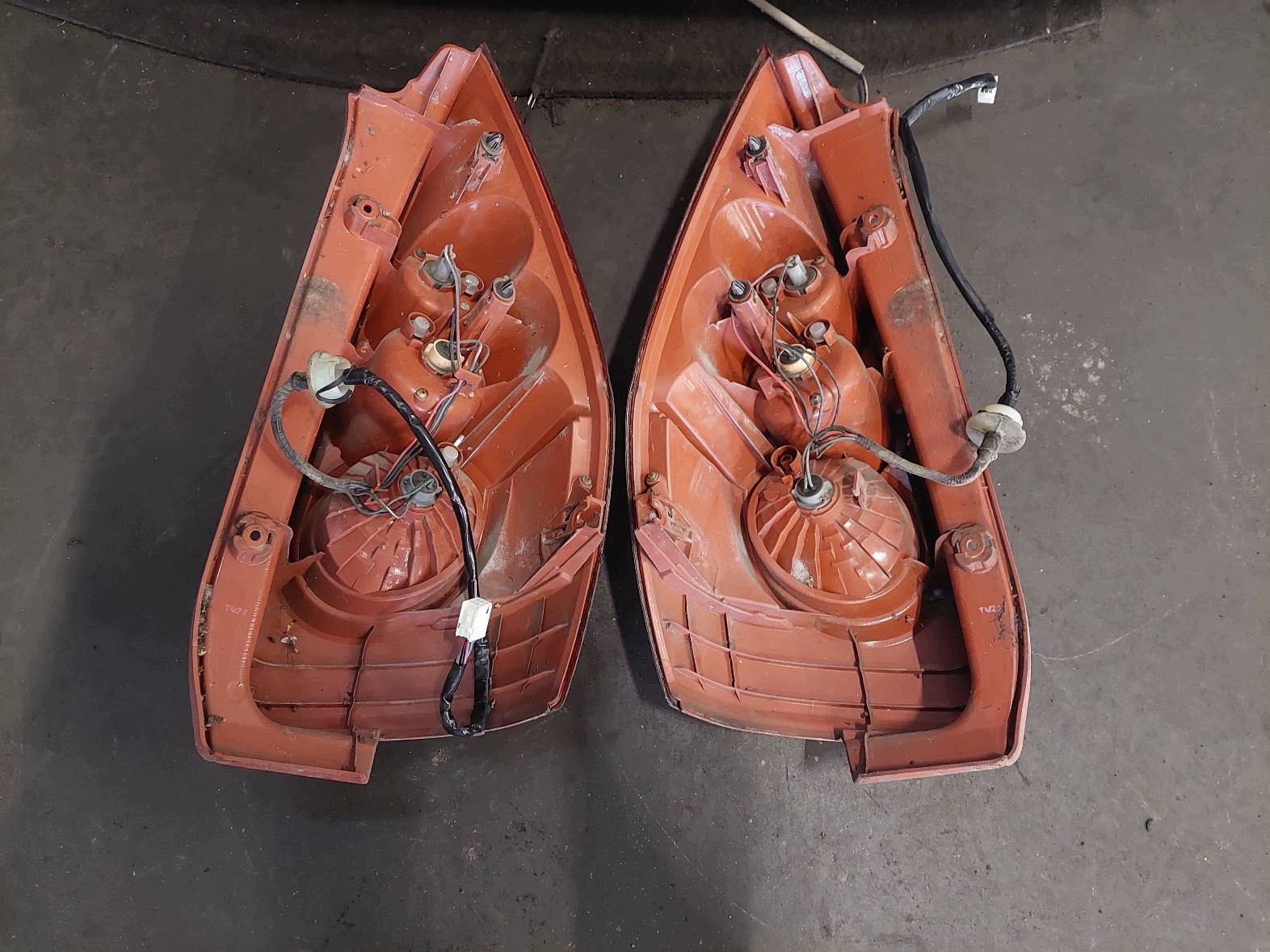 complete rear part MAZDA 5 and A3F trunk door boot bumper rear part lights