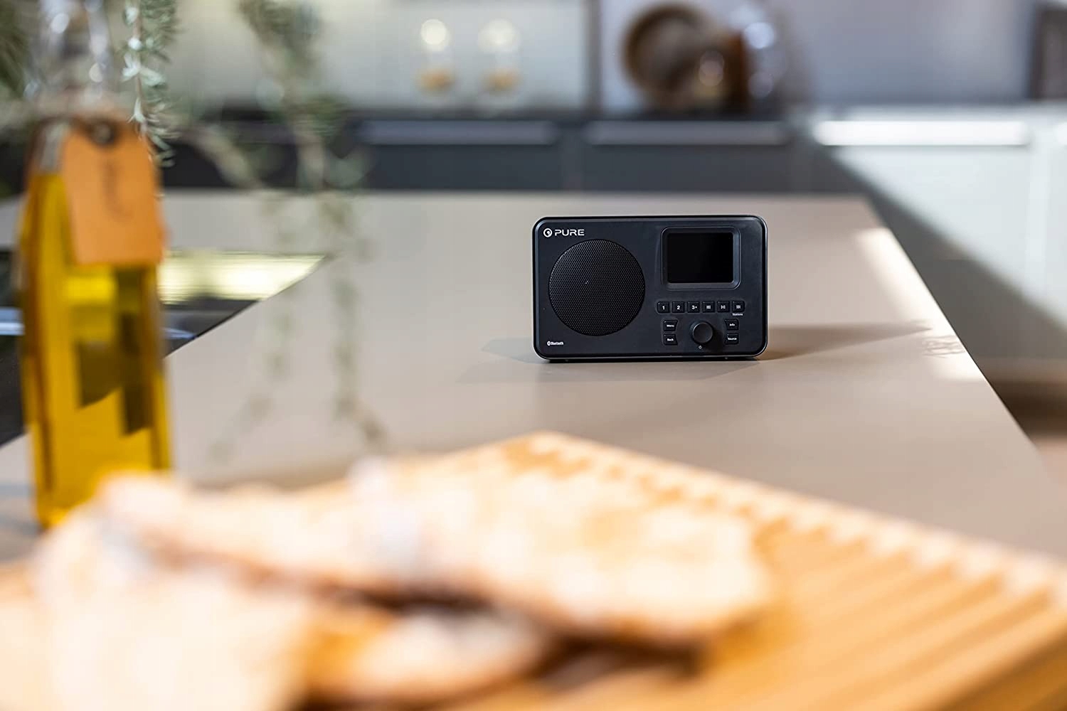 Radio Cyfrowe przenośne DAB+ FM Bluetooth PURE Kolor czarny