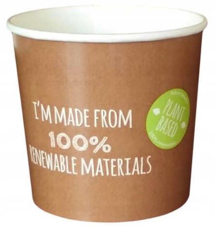 

Papierowe kubki na wynos z papieru 750 ml 25 szt.