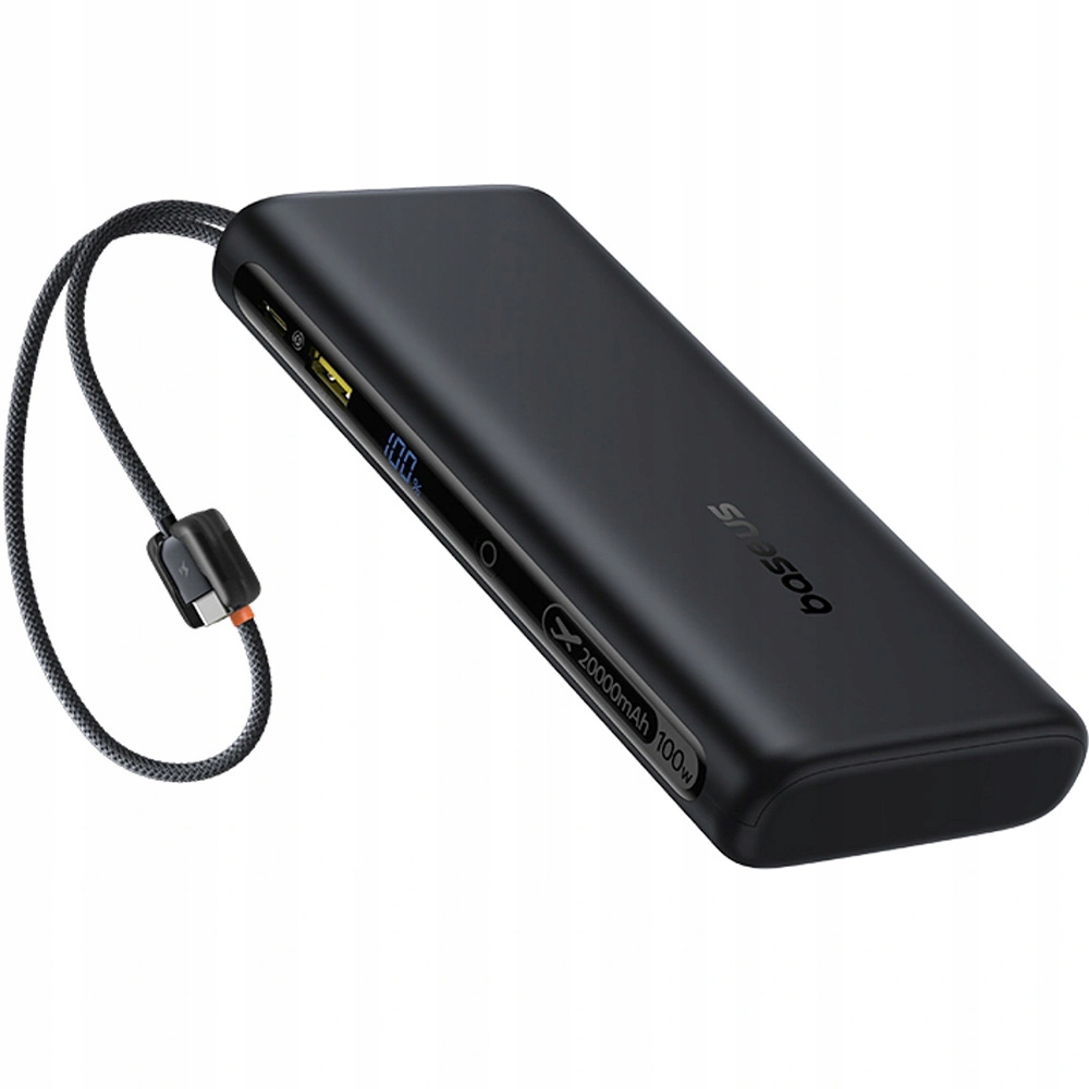 Powerbanka Baseus Usb-a Usb-c 20000 mAh, 100 W, baterie, s Led displejem