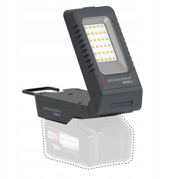 Scangrip Basic Connect, svietidlo, otočná hlava lampy, 500/1000lm, 6109C
