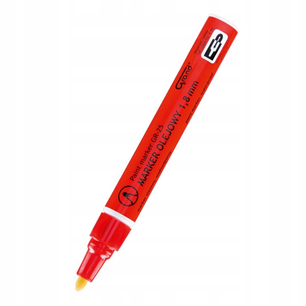 

Marker pisak olejowy Olejny Grand czerwony GR-25